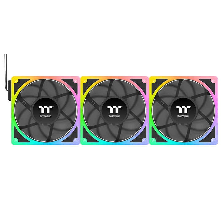 Thermaltake Thermaltake TOUGHFAN EX 120 ARGB Sync PC Cooling Fan (3-Fan Pack) | CL-F210-PL12SW-A - thumbnail 1