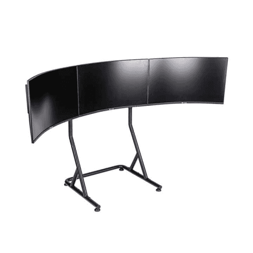 Thermaltake Thermaltake Triple Racing Monitor Black Stand, Heavy-Duty Steel, Fits 3x 32" Monitors, VESA Compatible, Compatible with GR500 Cockpit | GEA-RMS-TMSBLK-01 - thumbnail 6