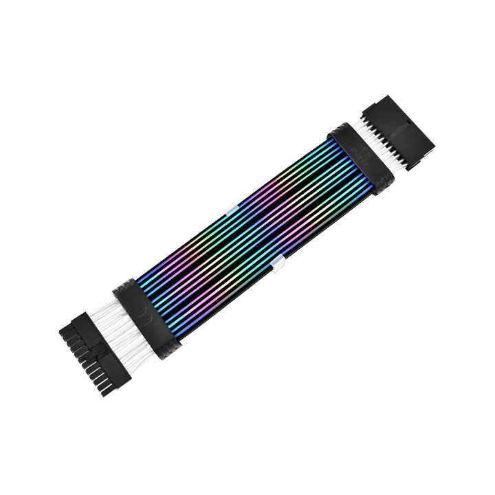 Thermaltake Thermaltake Tt Mod 24-pin ARGB Motherboard Cable, 60 LEDs, Transparent Illumination Tube, 5V ARGB Sync, Black Connectors | AC-081-CN1NAN-A1 - thumbnail 4
