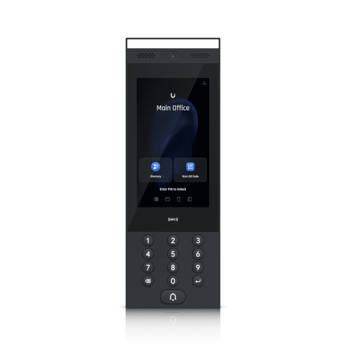 Ubiquiti Unifi UA-Intercom Indoor/outdoor Intercom Terminal, Managing Residential & Commercial Building Entry Requests - thumbnail 1