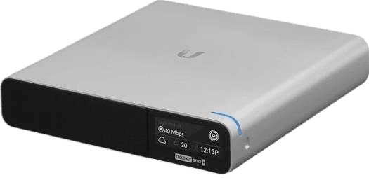 Ubiquiti UniFi Cloud Key Gen2 Plus, Protect video surveillance software, Powered by 802.3af PoE, 1 TB 2.5" hard drive included, Anodized Aluminum | UCK-G2-PLUS - thumbnail 1