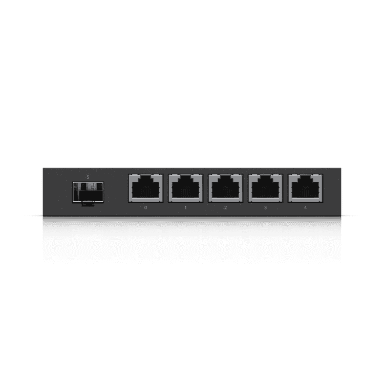 Unifi EdgeRouter X SFP ER-X-SFP  Powerful router sporting (5) Gigabit RJ45 ports, passive PoE support and an SFP port. thumbnail 1