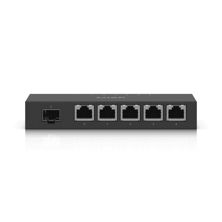 Ubiquiti Unifi EdgeRouter X SFP ER-X-SFP  Powerful router sporting (5) Gigabit RJ45 ports, passive PoE support and an SFP port. - thumbnail 2