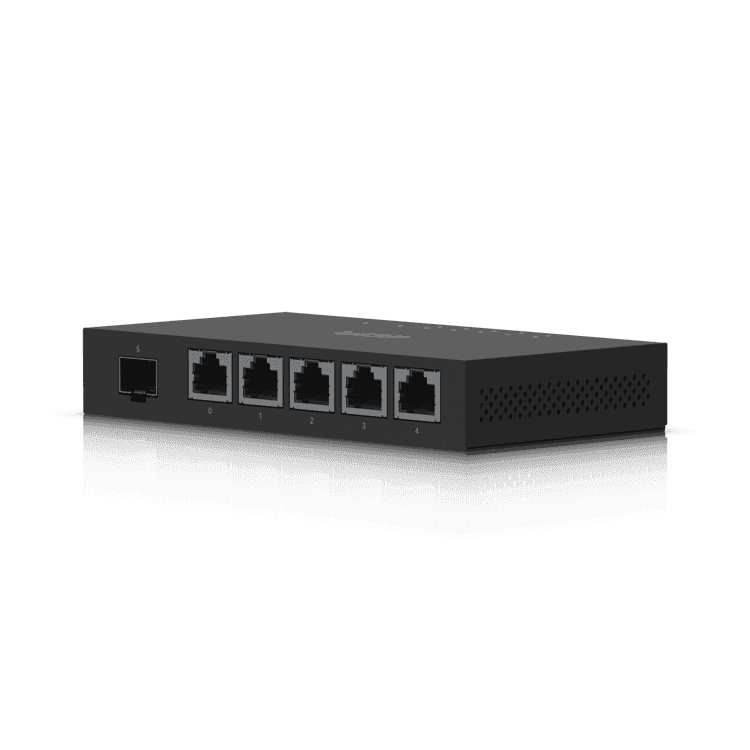 Ubiquiti Unifi EdgeRouter X SFP ER-X-SFP  Powerful router sporting (5) Gigabit RJ45 ports, passive PoE support and an SFP port. - thumbnail 4