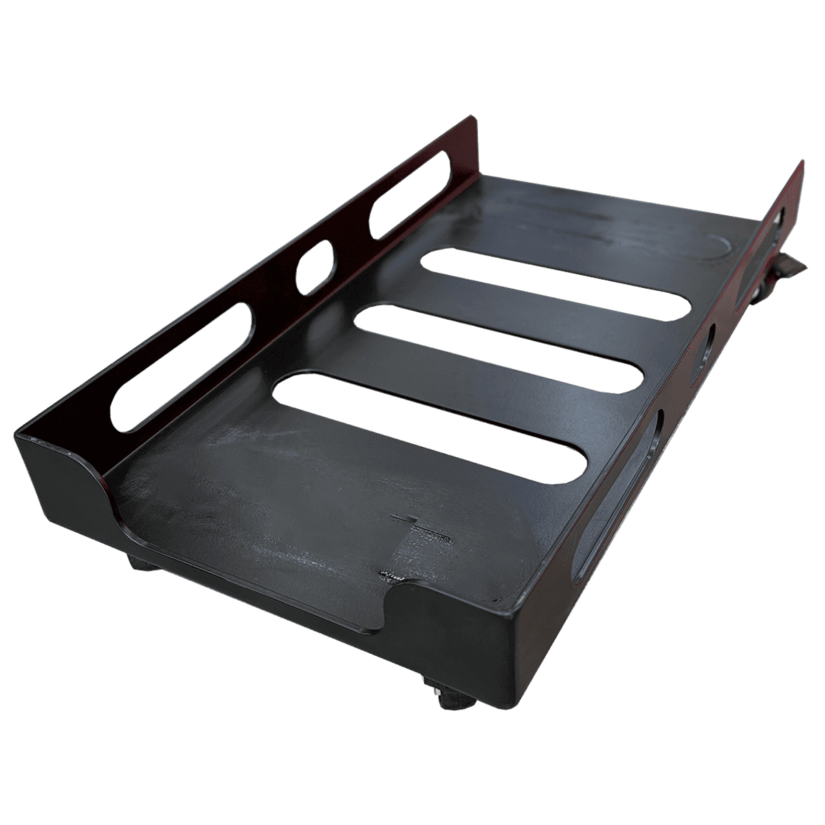 Heavy Duty (Cpu Holder) - Metal Rolling CPU Stand with Wheels, 100kg Weight Capacity, Heavy Duty Desktop Computer Tower Cart with Ventilation, Heavy Duty CPU Trolley with Castor Wheels Computer Floor Stand Trolley CPU Stand CPU Holder Trolley CPU Holder. thumbnail 4