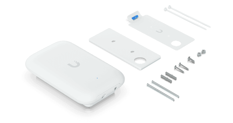 Unifi Swiss Army Knife UK-Ultra Compact, indoor/outdoor Access Point, WiFi 5,  PoE,  Ceiling, Wall, Pole, Table (With Accessory) (Mounts Included) thumbnail 2