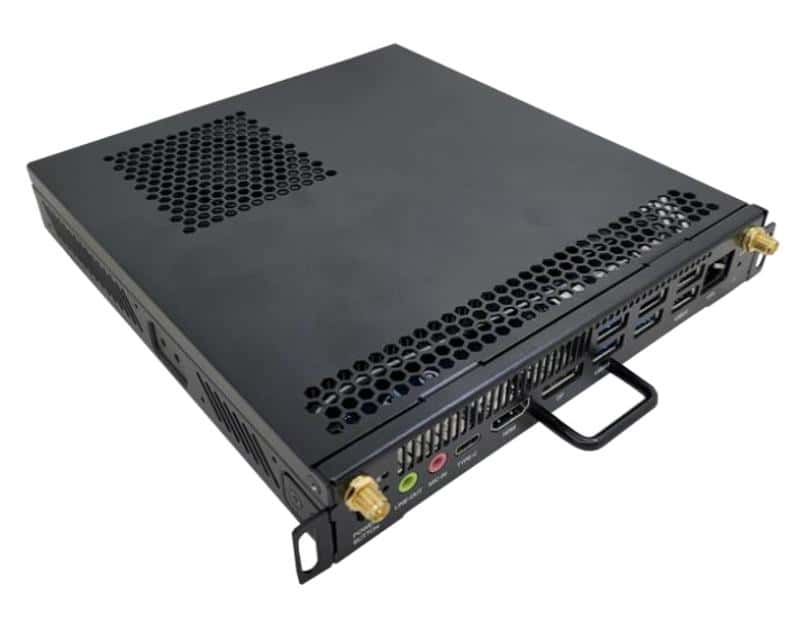 HIKVISION Hikvision DS-D5AC12T5-8S2 Intel Core, i5-12450H, 12th OPS Module, Intel UHD Graphics 750, support 4K resolution, Support M.2 nvme, 4 USB 3.0 ports, 2 USB2.0 ports, 1 HDMI port, 1 DP interface1 Type-C port, TPM 2.0, Wi-Fi IEEE 802.11 a/b/g/n/ac/ax (Wi-Fi 6) - thumbnail 1