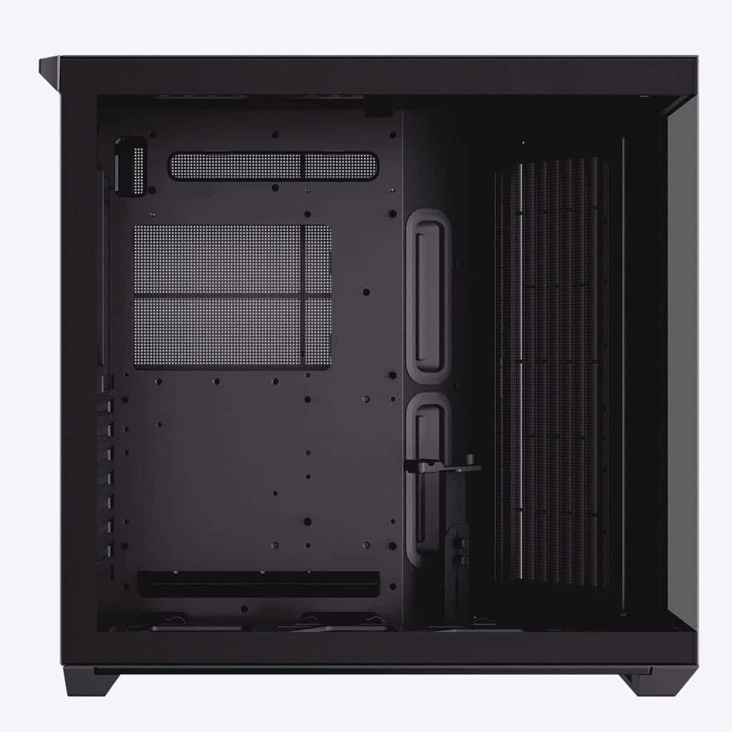 APNX APNX V1 V1-BK-v1 ATX Mid Tower Glass Edition Computer Case, Upto ATX Motherboards, Upto 360mm Radiators, Vertical GPU Holder Kit, Adjustable Motherboard Displacement, Black | APCM-VI01003.11 - thumbnail 6