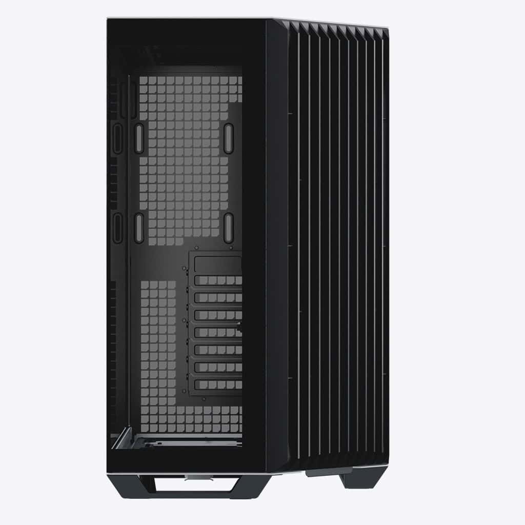 HAVN APNX V1 V1-BW-v1 ATX Mid Tower Glass Edition Computer Case, Upto ATX Motherboards, Upto 360mm Radiators, Vertical GPU Holder Kit, Adjustable Motherboard Displacement, Black & White | APCM-V10 1003.M1 - thumbnail 8