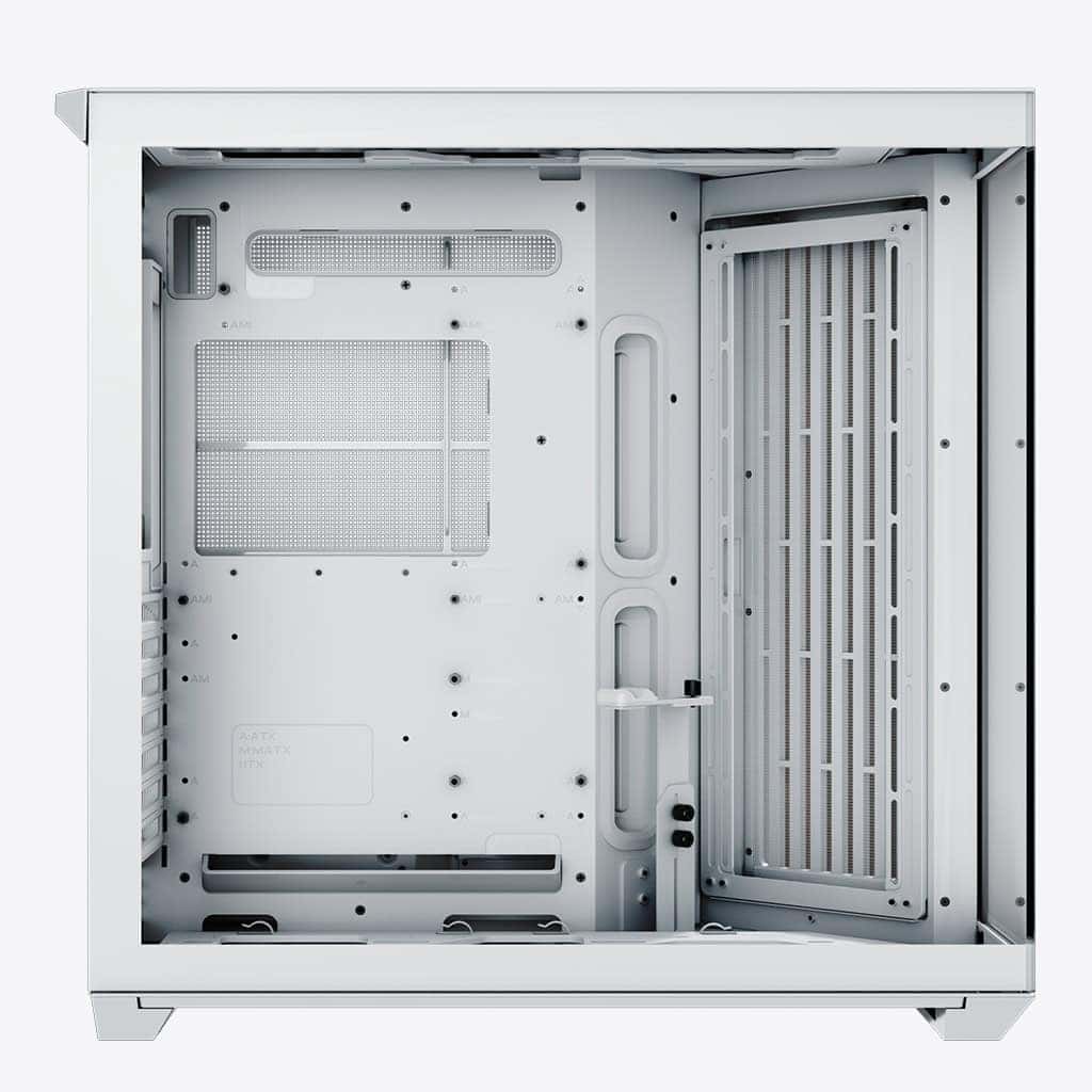 APNX APNX V1-W-WT-V1 ATX Mid Tower White/Wood Computer Case, Upto ATX Motherboards, Upto 360mm Radiators, Vertical GPU Holder Kit, Adjustable Motherboard Displacement, White | APCM-VI01103.21 - thumbnail 5