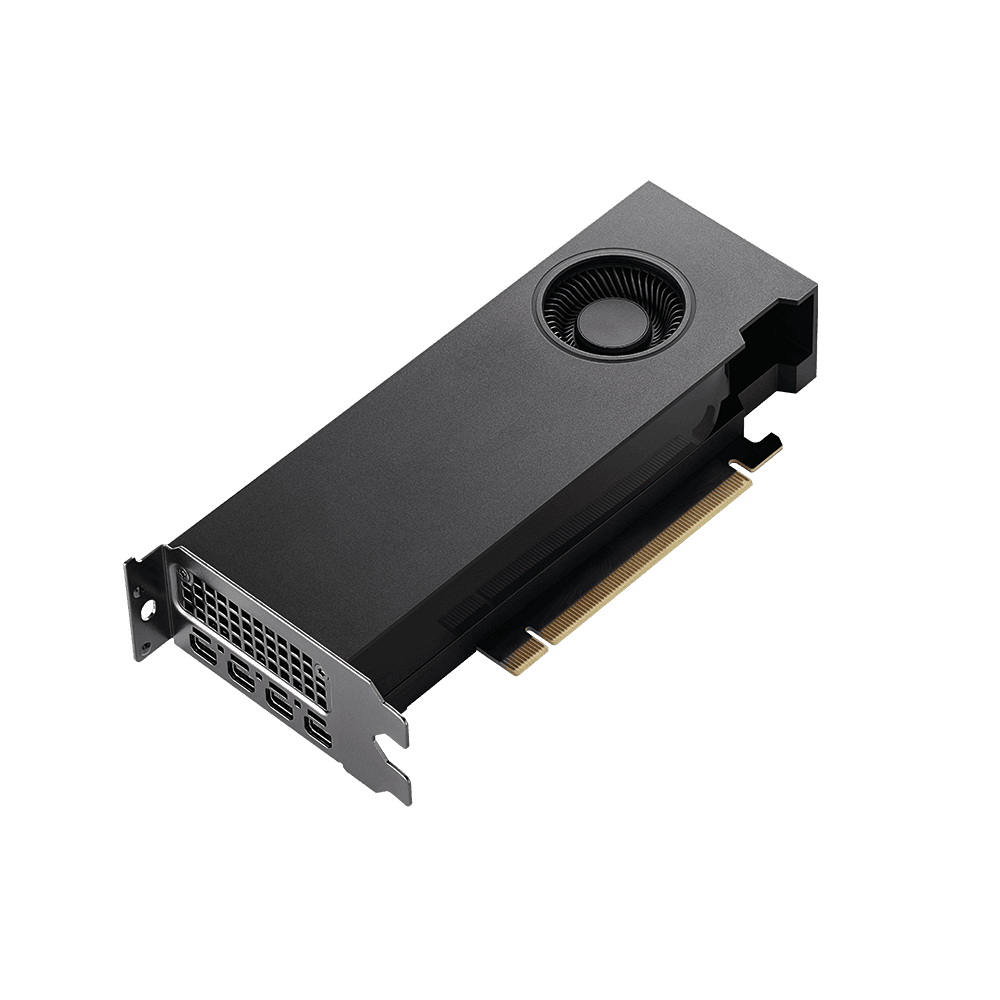 PNY PNY Nvidia RTX A2000 12GB GDDR6 Graphics Card, 3328 Cuda Cores, 8nm Process Size, 6001 MHz Memory Clock, 192 Bit, 288 GB/s Bandwidth, PCI Express 4.0 x16, Active Fansink | VCNRTXA2000-12GB-SB - thumbnail 2