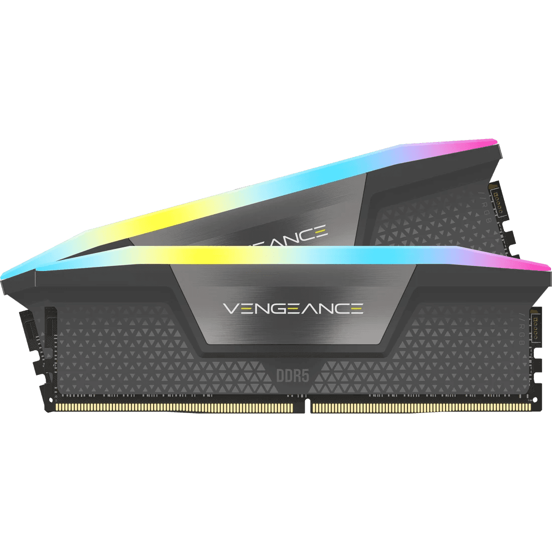 Corsair Corsair VENGEANCE RGB 32GB (2x16GB) DDR5 DRAM Memory Kit, 6000MT/s CL36 AMD EXPO & Intel XMP, Black | CMH32GX5M2E6000Z36 - thumbnail 3