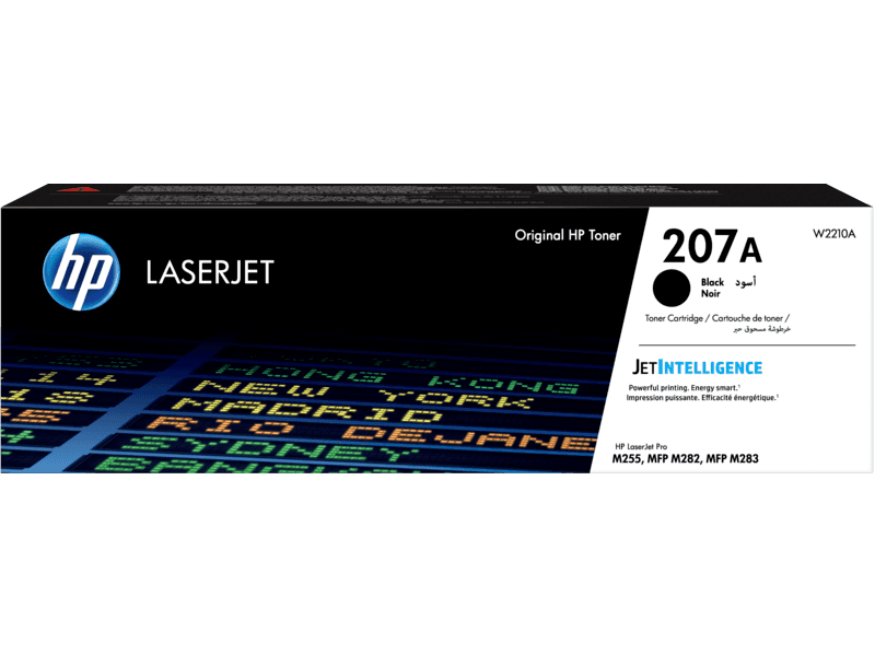 Hp HP 207A Black Original LaserJet Toner Cartridge | W2210A - thumbnail 1