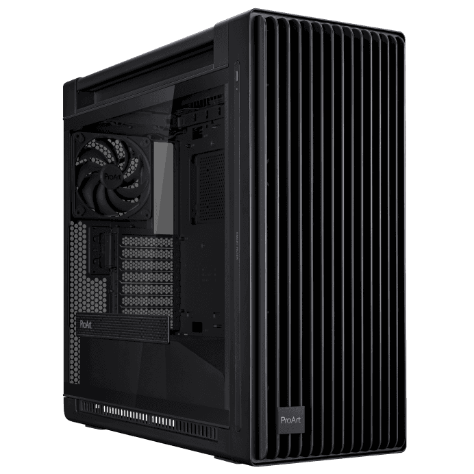 Asus ASUS ProArt PA602 Wood Edition E-ATX Creative Professional Case, Retro Brown | 90DC00J8-B09000 - Type: Black