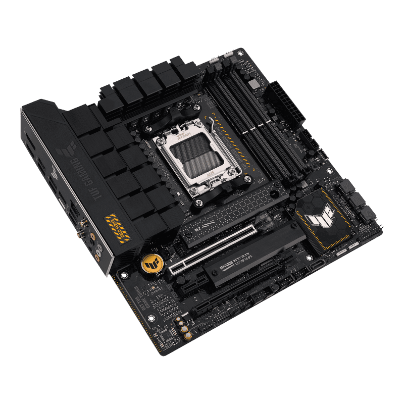 Asus ASUS TUF Gaming B650M-Plus Wifi DDR5 Micro ATX Motherboard, AMD Socket AM5, B650 Chipset, 2.5Gb Ethernet, Bluetooth, WiFi 6E 5GHz, Max 128GB 4xDIMM Memory, PCIe 4.0x16, 2xM.2 Slot | 90MB1BF0-M0EAY0 - thumbnail 5