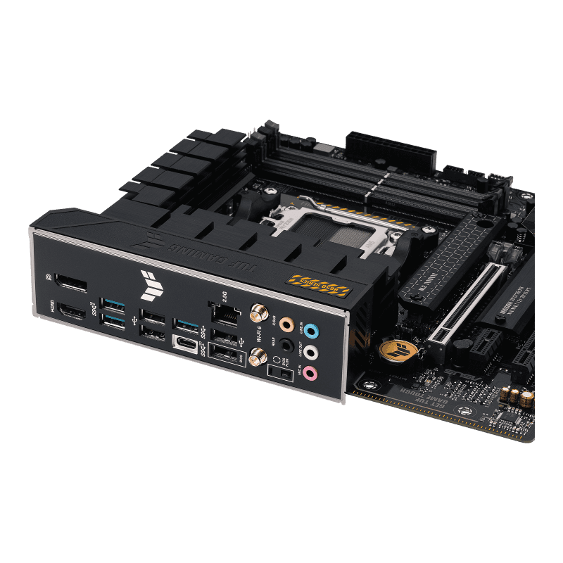 Asus ASUS TUF Gaming B650M-Plus Wifi DDR5 Micro ATX Motherboard, AMD Socket AM5, B650 Chipset, 2.5Gb Ethernet, Bluetooth, WiFi 6E 5GHz, Max 128GB 4xDIMM Memory, PCIe 4.0x16, 2xM.2 Slot | 90MB1BF0-M0EAY0 - thumbnail 8