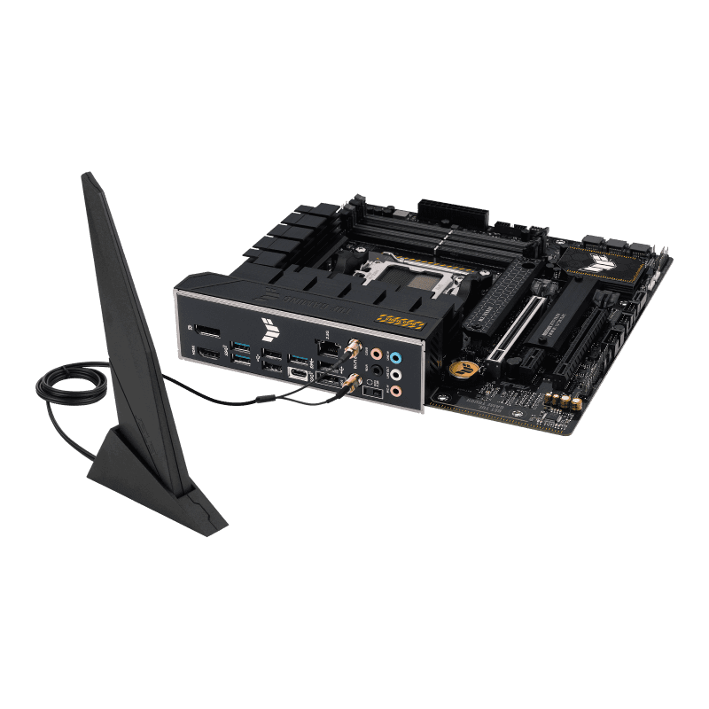 Asus ASUS TUF Gaming B650M-Plus Wifi DDR5 Micro ATX Motherboard, AMD Socket AM5, B650 Chipset, 2.5Gb Ethernet, Bluetooth, WiFi 6E 5GHz, Max 128GB 4xDIMM Memory, PCIe 4.0x16, 2xM.2 Slot | 90MB1BF0-M0EAY0 - thumbnail 9