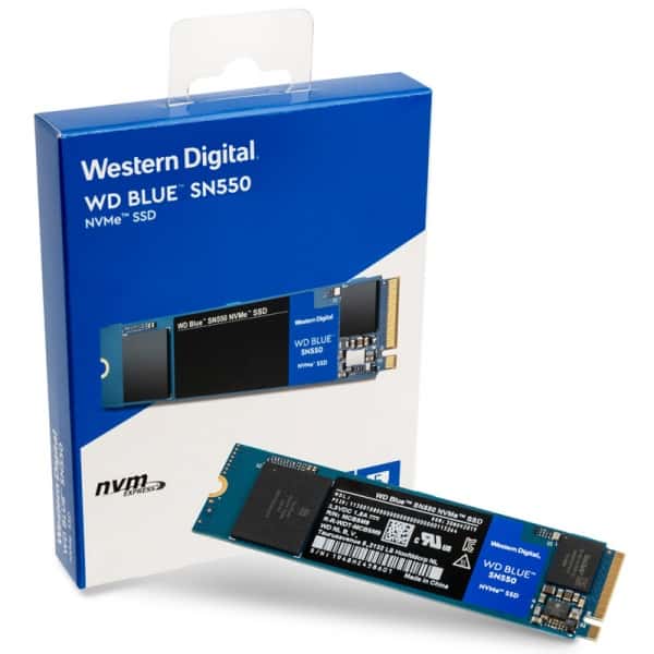 Western Digital Western Digital Blue NVME  500GB M.2 SN550 NVMe PCI-e SSD Solid State Drive | WDS500G2BOC  718037868752 - thumbnail 2