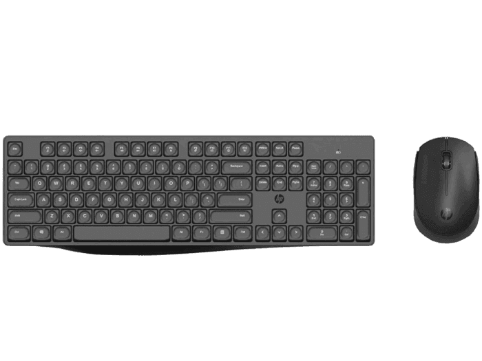 Hp HP CS10 Wireless Keyboard and Mouse Combo, 2.4 GHz Wireless Connection, Professional Optical Sensor, Optimized Keys, Black | CS10 - thumbnail 1
