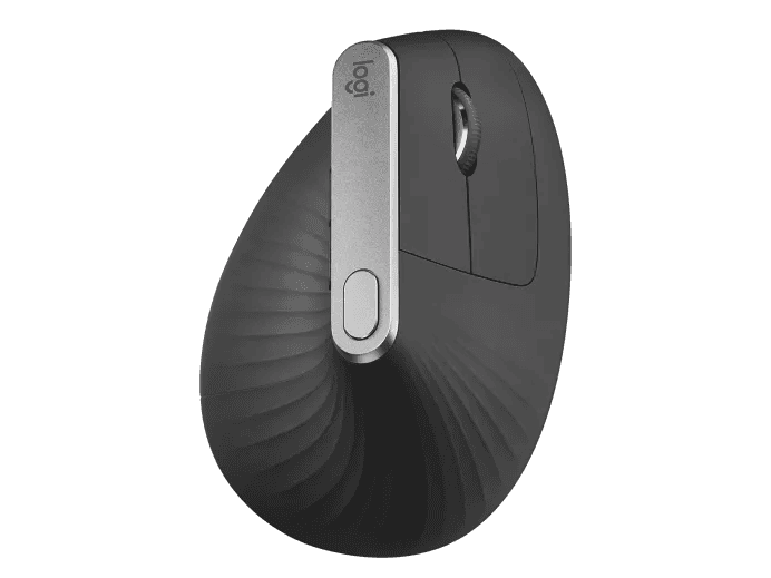Logitech Logitech MX Vertical, Wire and Wireless Bluetooth Advanced Ergonomic Mouse, Less Muscular Strain, Natural Handshake Position, Improved Wrist Posture, Advanced Optical Tracking, Black | 910-005448 - thumbnail 1