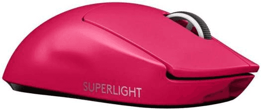 Logitech Logitech G Pro X Superlight Wireless Mouse, 2.4 GHz Connectivity, 40G Acceleration, 25600DPI Hero Optical Sensor, Up To 70 Hour Battery Life, 5 Buttons, Windows and Mac Compatible, Pink | 910-005957 - thumbnail 1
