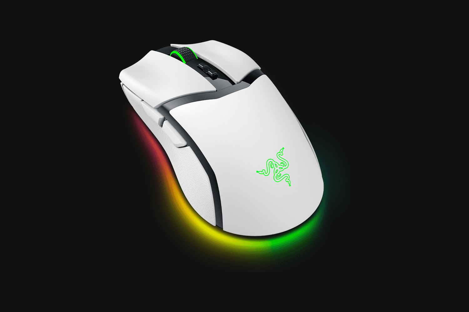 Razer Cobra Pro - White Customizable Wireless Gaming Mouse with Razer Chroma RGB | RZ01-04660200-R3G1 thumbnail 4