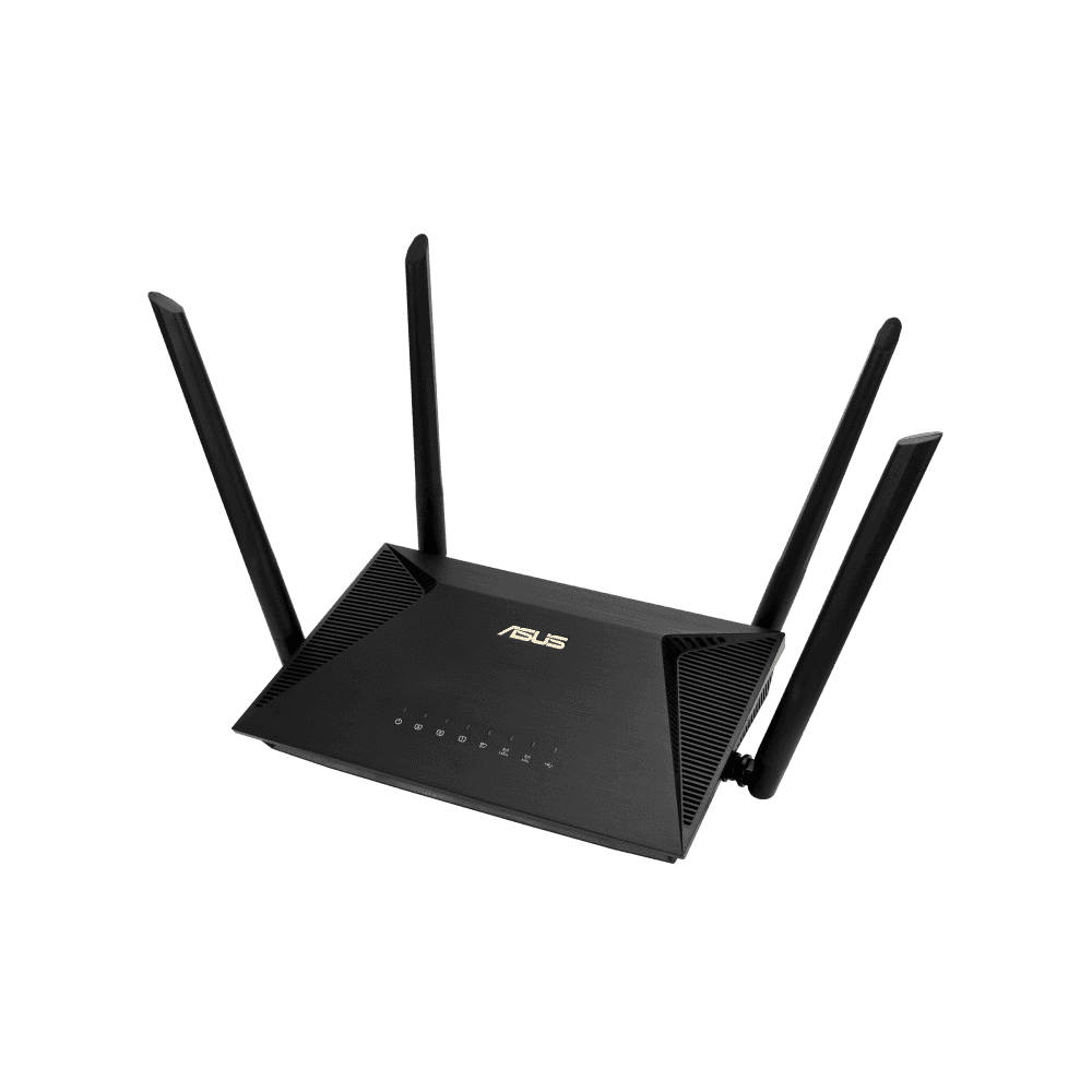 Asus ASUS RT-AX53U AX1800 WiFi 6 Router, 1800Mbps Speed, 4 Gigabit Ports, MU-MIMO and OFDMA, AiProtection Classic Security | 90IG06P0-MO3500 - thumbnail 4