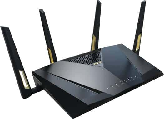 Asus Asus RT-AX88U Pro AX6000 Dual Band WiFi 6 Router, Dual 2.5G Port, 2.0 GHz Quad Core CPU, Ai Protection Pro, WPA3, Mesh WiFi Support, WAN Aggregation, External Antenna x 4, Black | 90IG0820-MU9A00 - thumbnail 4