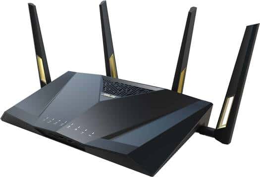 Asus Asus RT-AX88U Pro AX6000 Dual Band WiFi 6 Router, Dual 2.5G Port, 2.0 GHz Quad Core CPU, Ai Protection Pro, WPA3, Mesh WiFi Support, WAN Aggregation, External Antenna x 4, Black | 90IG0820-MU9A00 - thumbnail 5