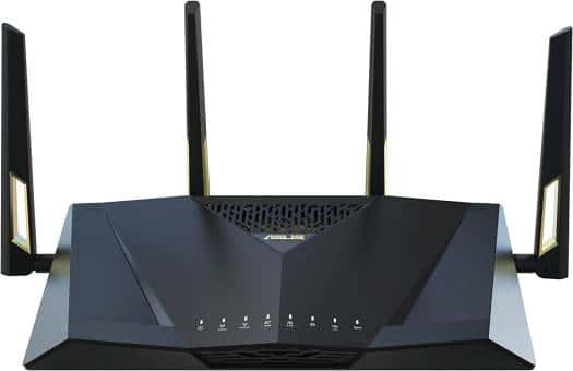 Asus Asus RT-AX88U Pro AX6000 Dual Band WiFi 6 Router, Dual 2.5G Port, 2.0 GHz Quad Core CPU, Ai Protection Pro, WPA3, Mesh WiFi Support, WAN Aggregation, External Antenna x 4, Black | 90IG0820-MU9A00 - thumbnail 6