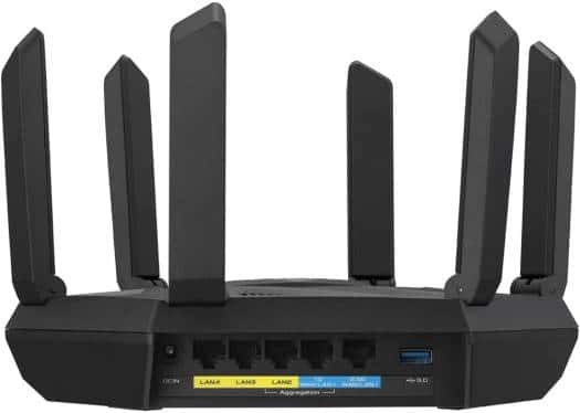Asus ASUS RT-AXE7800 Triband WiFi6E Router, 6GHz, 2.5G Port, 7800Mbps, Instant Guard, Parental Control, VPN, AiMesh, Smart Home | 90IG07B0-MU9B00 - thumbnail 6