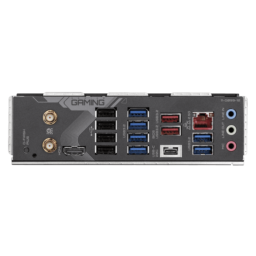 Gigabyte Gigabyte X670 GAMING X AX V2 ATX Motherboard, AM5, DDR5, 4xSMD DIMMs, 1xPCIe 5.0 x4 and 3xPCIe 4.0 x4 M.2, 2.5GbE LAN & Wi-Fi 6E 802.11ax, Q-Flash Plus, Smart Fan 6 | X670 GAMING X AX V2 DDR5 - thumbnail 1