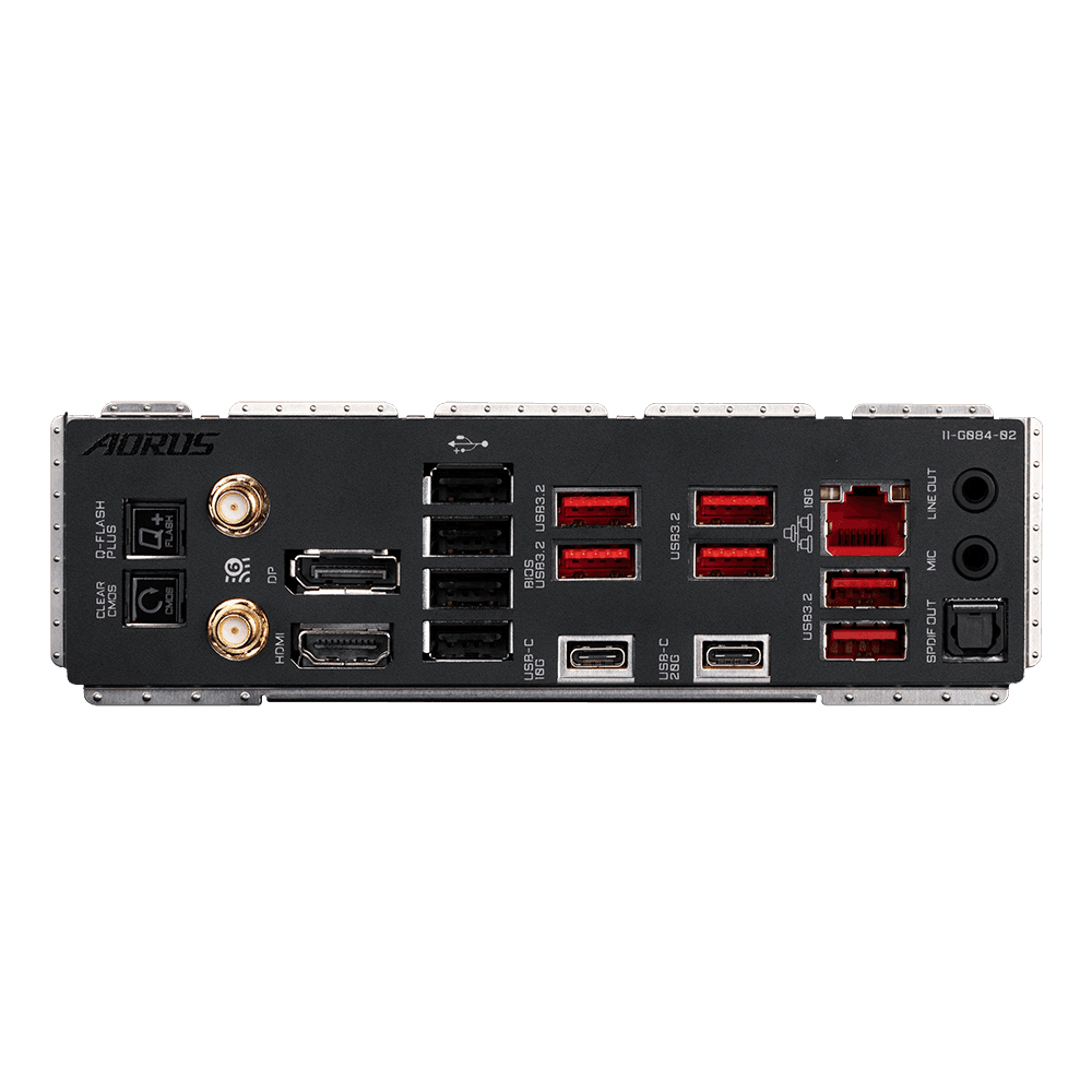 Gigabyte Gigabyte X670E AORUS XTREME (rev. 1.x) AMD X670 Chipset E-ATX Motherboard, DDR5, AM5, 4xSMD DIMMs, 4xPCIe 5.0 x4 M.2, 10GbE LAN & Wi-Fi 6E 802.11ax, DP, HDMI, USB-C 10Gbps, Dual USB-C 20Gbps, Q-Flash Plus  | X670E AORUS XTREME  DDR5 - thumbnail 3