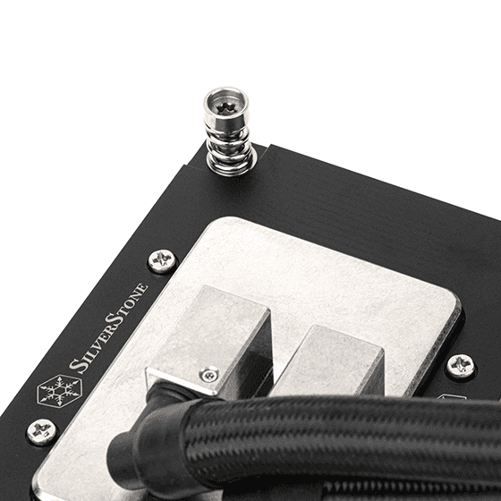Silverstone XE360-TR5 High Performance Triple 120mm All-In-One Liquid Cooler for AMD Socket sTR5/SP6, Nickel plate, Three phase, six pole motor design | XE360-TR5 thumbnail 3