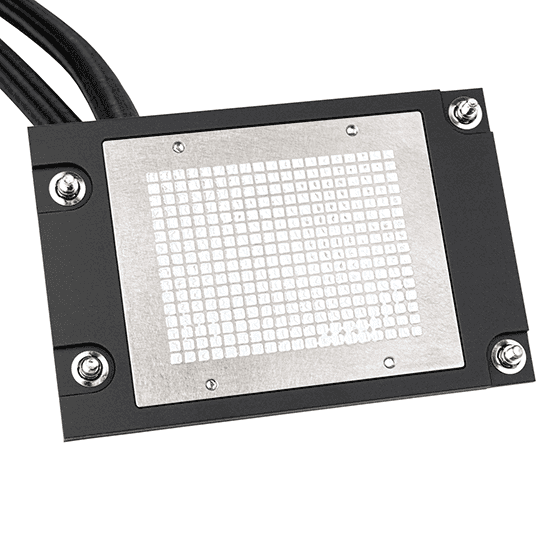 Silverstone XE360-TR5 High Performance Triple 120mm All-In-One Liquid Cooler for AMD Socket sTR5/SP6, Nickel plate, Three phase, six pole motor design | XE360-TR5 thumbnail 2