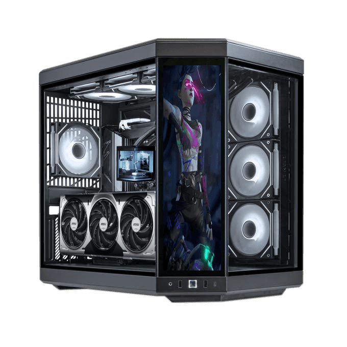 MSI MSI Powered Ultimate 5090 Gaming PC, Intel Ultra 9 285K, 5090 OC Edition 32 GB, 96GB (2x48GB) 7200MTs, M480 Pro 4TB SSD, TRYX Panorama Cooler, 1300W - thumbnail 1