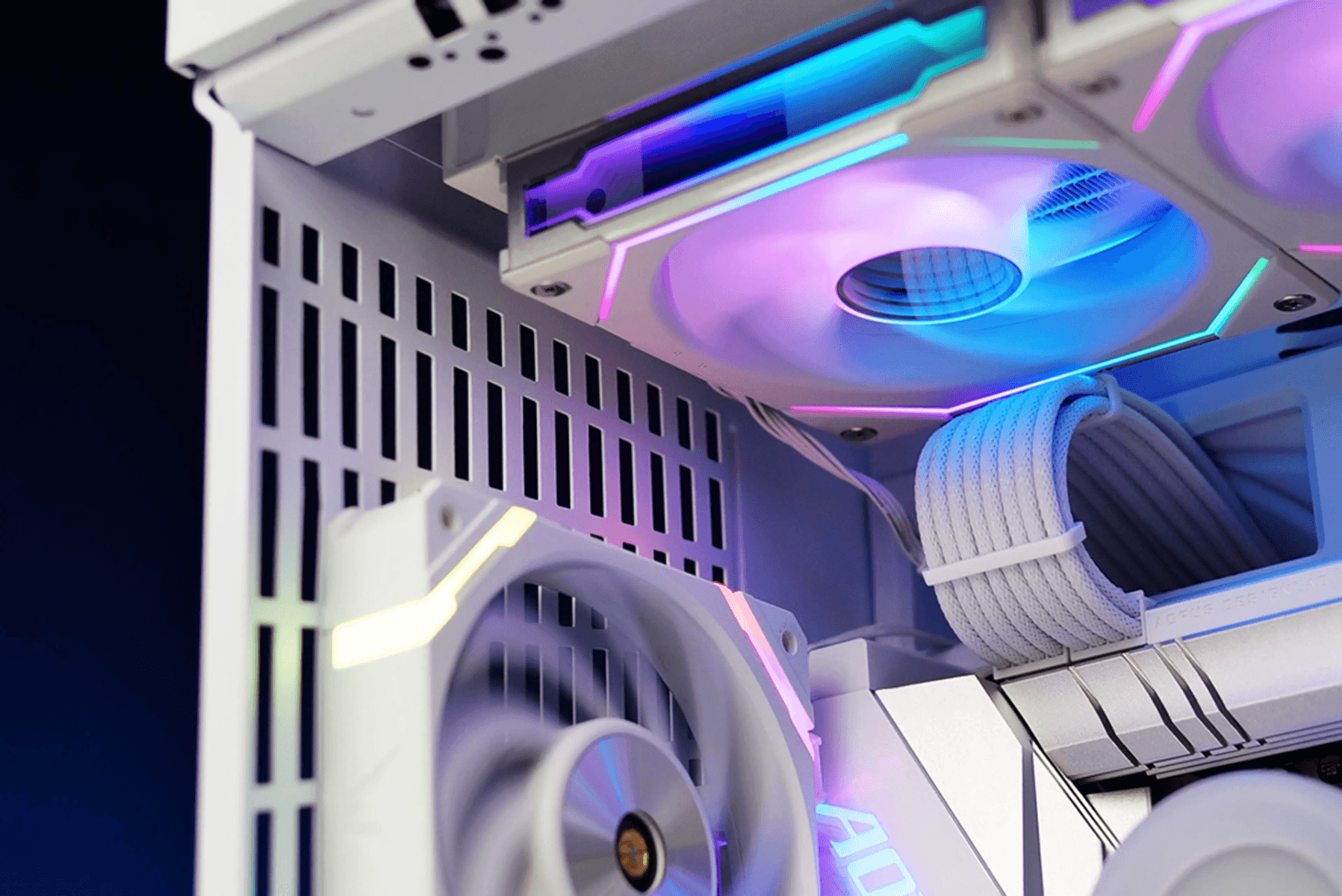 Nanotech Project 4080 Y70 Edition Gaming PC, Core i9 24 Cores, 32 Threads, RTX 4080 SUPER 16GB, 2TB NVMe SSD, 64GB RAM (2x32GB) DDR5 6000MT/s, 1300W, ARGB Liquid CPU Cooler, WiFi+BT - thumbnail 10