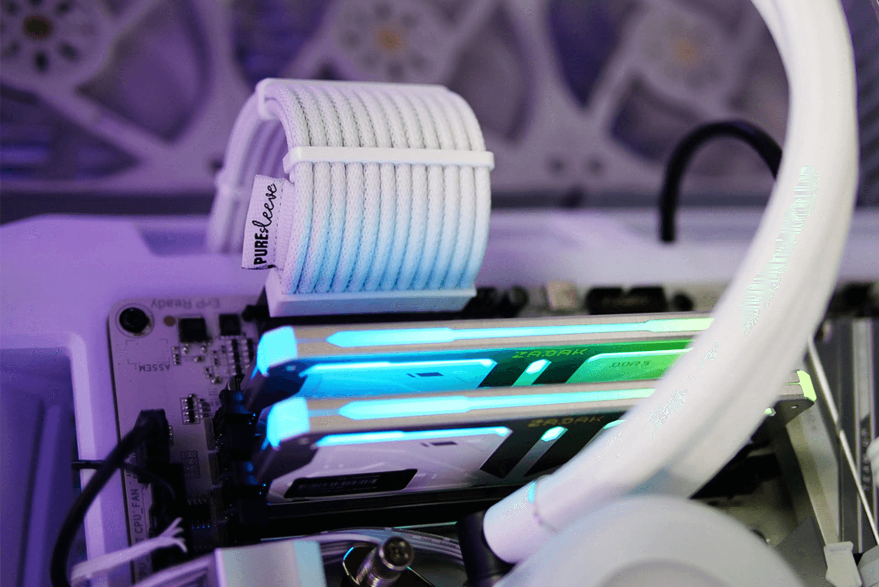 Nanotech Project 4080 Y70 Edition Gaming PC, Core i9 24 Cores, 32 Threads, RTX 4080 SUPER 16GB, 2TB NVMe SSD, 64GB RAM (2x32GB) DDR5 6000MT/s, 1300W, ARGB Liquid CPU Cooler, WiFi+BT - thumbnail 4