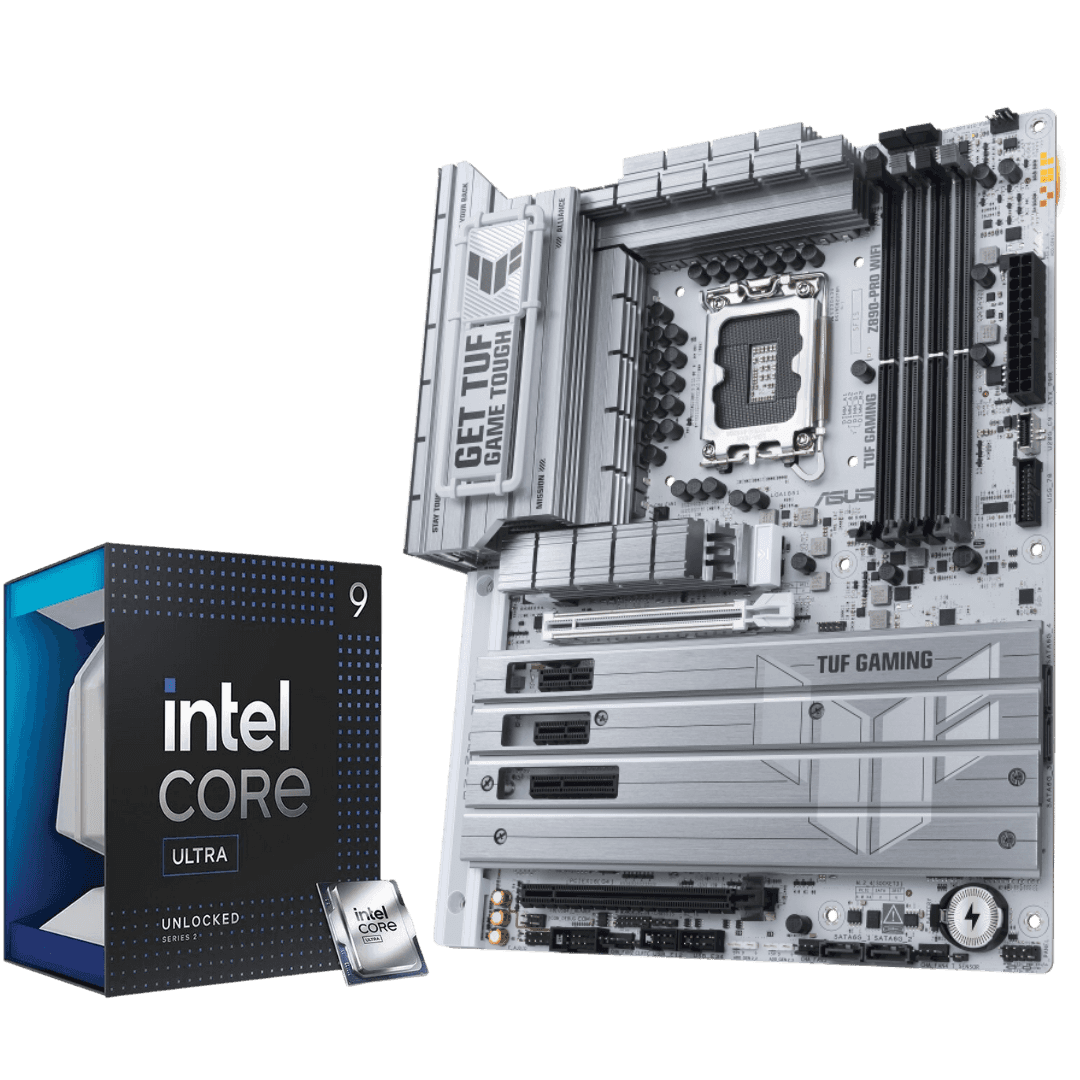 Asus Intel Core Ultra 9 285K Processor X TUF GAMING Z890-PRO WIFI Motherboard | Ultra Series Combo - thumbnail 1