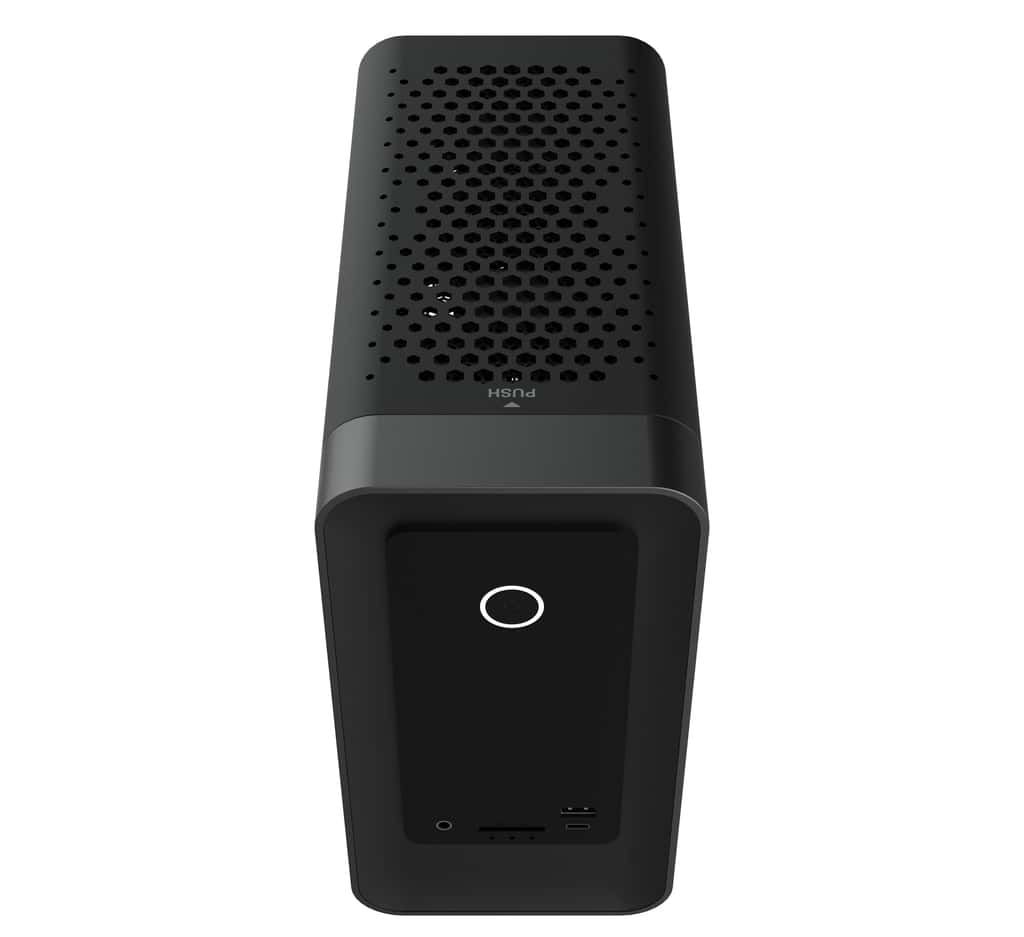 Zotac Magnus One ERP74070W Barebone Mini PC, Intel Core i7-13700 5.2GHz Processor, No Storage & Memory, GeForce RTX 4070 12GB GPU, Wi-Fi 6 AX1650, Bluetooth 5.2, Black | ZBOX-ERP74070C - thumbnail 3