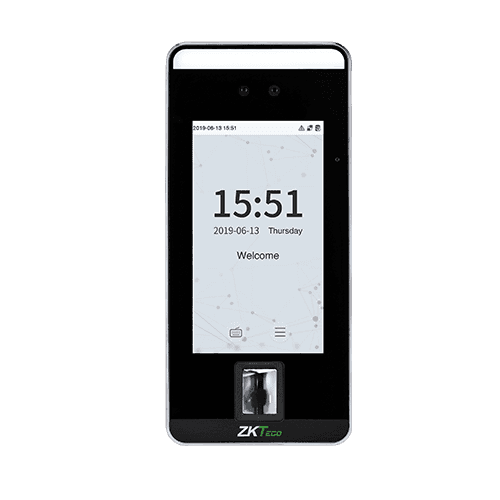 ZKTeco ZKTeco SpeedFace-V5L Time Attendance and Access Control, Automatic Status Switch, 5-inch touch LCD | F23110389 - thumbnail 2