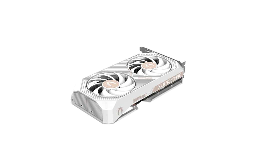 ZOTAC ZOTAC GAMING GeForce RTX 5060 Twin Edge OC White Edition 8GB GDDR7 Graphics Card, 128-bit 28 Gbps, 3840 CUDA cores, SFF-Ready compact, NVIDIA Blackwell architecture and DLSS 4 | ZT-B50600Q-10M - thumbnail 2