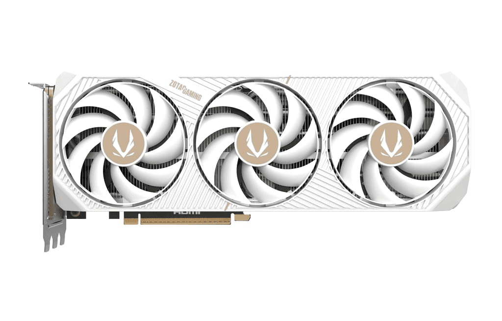 ZOTAC ZOTAC GAMING GeForce RTX 5070 Ti SOLID CORE OC White Edition Graphic card, 16GB GDDR7, 256-bit 28 Gbps, 8960 CUDA cores, 2482 MHz Engine Clock, NVIDIA Blackwell architecture and DLSS 4  | ZT-B50710Q2-10P - thumbnail 2