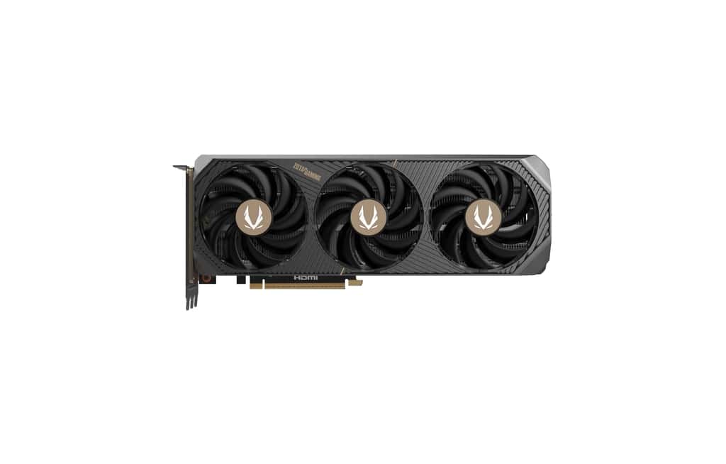 ZOTAC ZOTAC GAMING NVIDIA GeForce RTX 5080 SOLID CORE OC Graphics card, 16GB GDDR7, 30 Gbps, 256-bit, 10752 CUDA cores, 2640 MHz Engine Clock, Blackwell architecture and DLSS 4, Quad Display Capability | ZT-B50800J2-10P - thumbnail 2