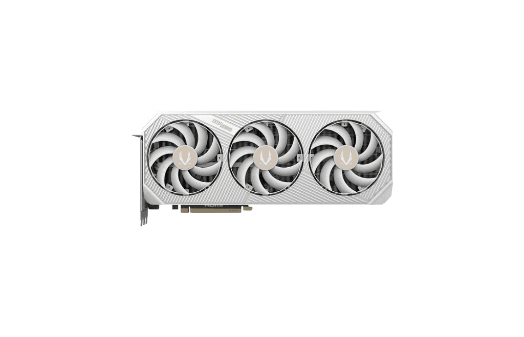 ZOTAC GAMING GeForce RTX 5080 SOLID OC White Edition Graphic card, 16GB GDDR7, 30 Gbps 256-bit, 10752 CUDA cores, PCI Express 5.0 x16, NVIDIA Blackwell architecture and DLSS 4 | ZT-B50800Q-10P thumbnail 2