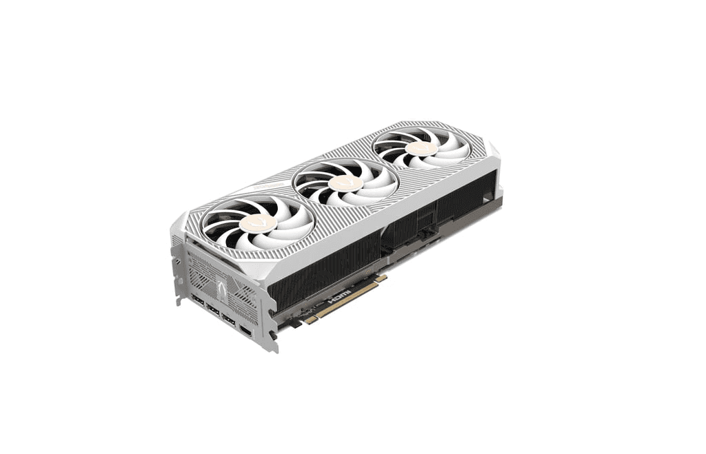 ZOTAC GAMING GeForce RTX 5080 SOLID OC White Edition Graphic card, 16GB GDDR7, 30 Gbps 256-bit, 10752 CUDA cores, PCI Express 5.0 x16, NVIDIA Blackwell architecture and DLSS 4 | ZT-B50800Q-10P thumbnail 4