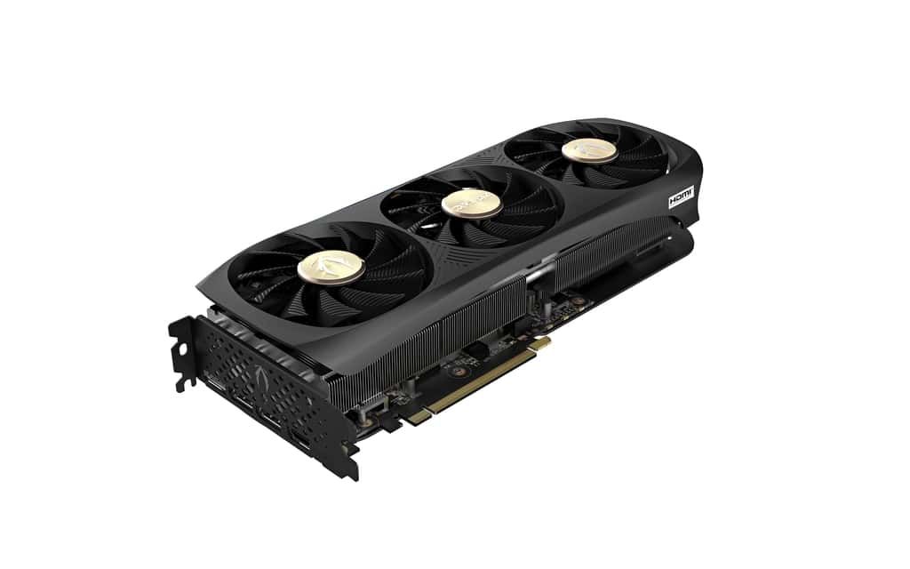 ZOTAC ZOTAC GAMING GeForce RTX 4070 AMP AIRO Graphics Card, 12GB GDDR6X 192-bit Memory, 2535 MHz Boost Clock, 21Gbps Memory Speed, 5888 CUDA Cores, PCI Express 4.0, 1x HDMI / 3x DP | ZT-D40700F-10P - thumbnail 5