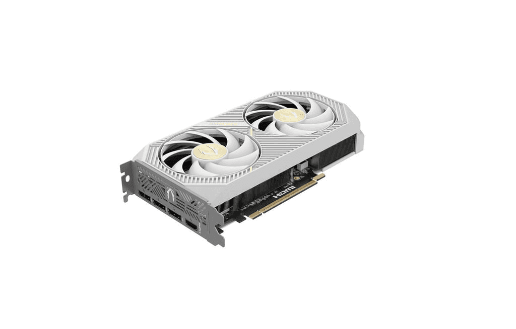ZOTAC ZOTAC NVIDIA GAMING GeForce RTX 5060 Ti 16GB Twin Edge OC White Edition Graphics Card, 16GB GDDR7, 128-bit 28 Gbps, 4608 CUDA cores, SFF-Ready, Blackwell Architecture, DLSS4 | ZT-B50620Q-10M - thumbnail 3