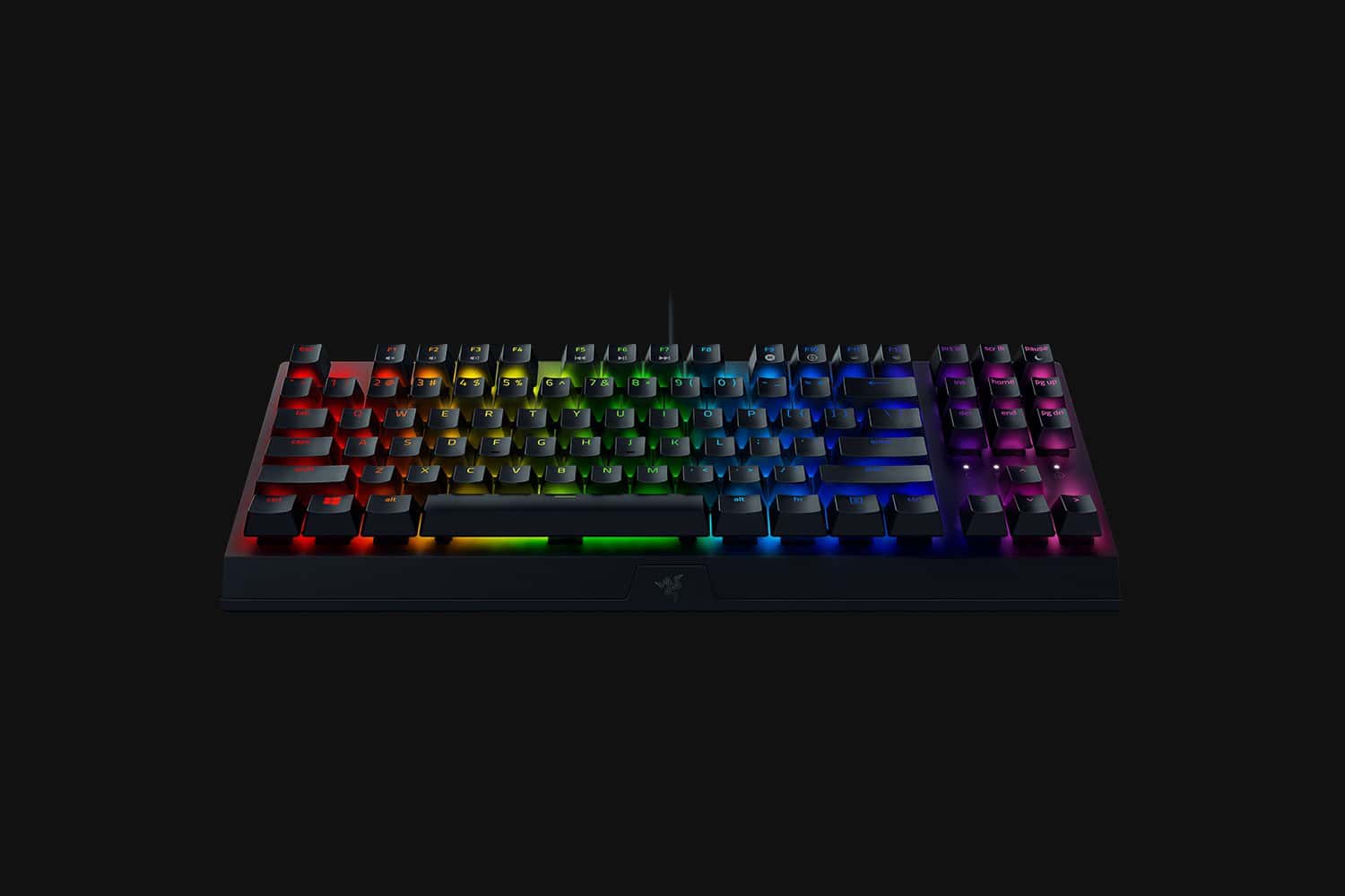 Razer BlackWidow V3 Mini HyperSpeed Phantom Edition 65% Wireless Mechanical Gaming Keyboard, Green Mechanical Switches, RGB Customizable Backlighting, US Layout, Black | RZ03-03892000-R3M1 thumbnail 2