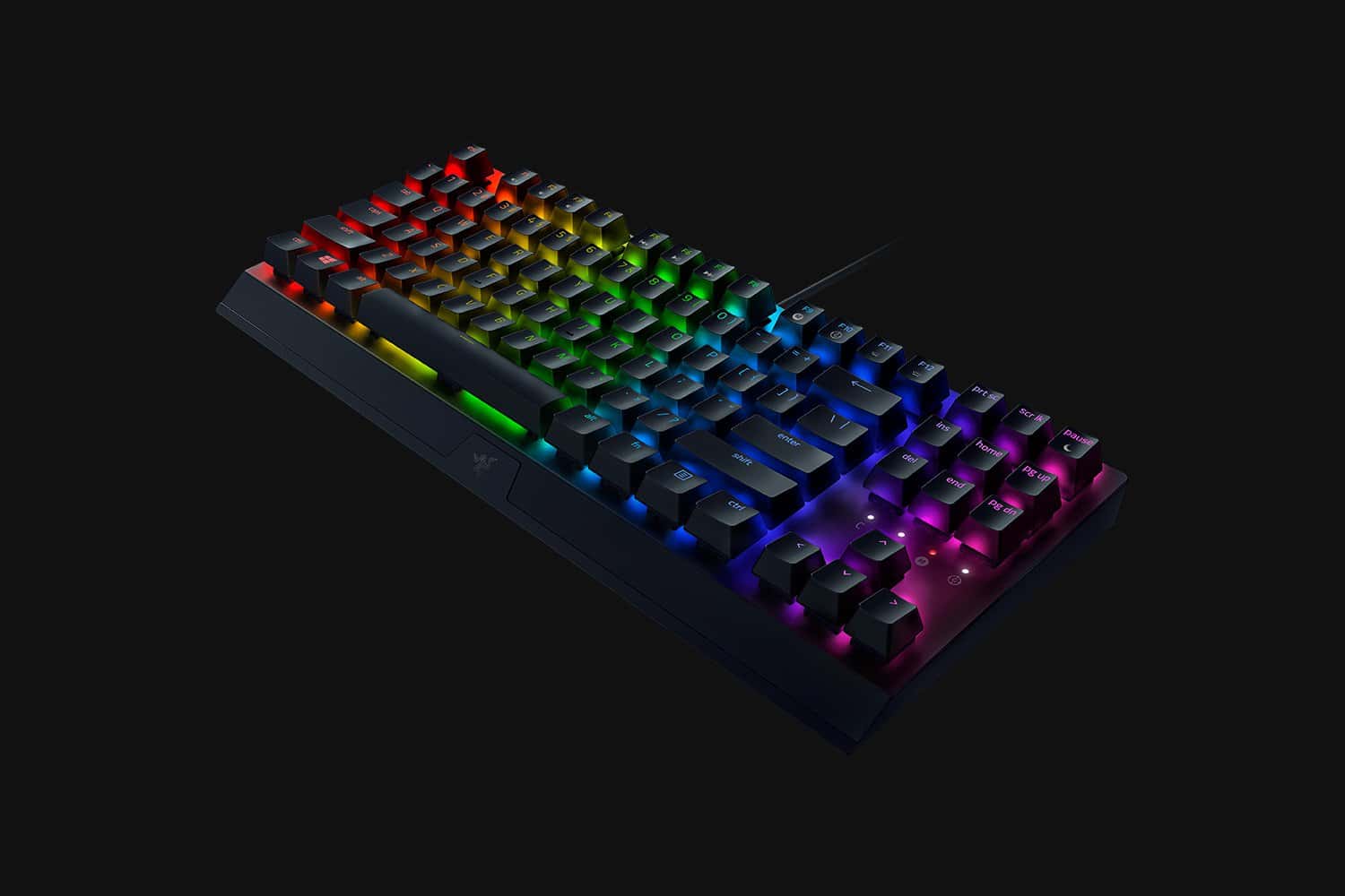 Razer BlackWidow V3 Mini HyperSpeed Phantom Edition 65% Wireless Mechanical Gaming Keyboard, Green Mechanical Switches, RGB Customizable Backlighting, US Layout, Black | RZ03-03892000-R3M1 thumbnail 5